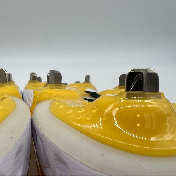 NWT Nike React Alpha Huarache 3 Baseball Softball Unisex Yellow Cleats Shoes - Picture 13 of 14